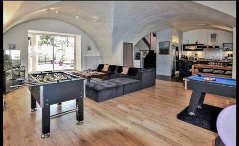 Large village house with pool