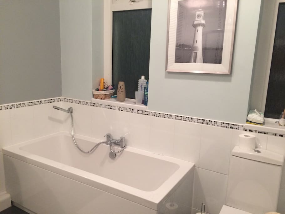 Bathroom - bath, toilet