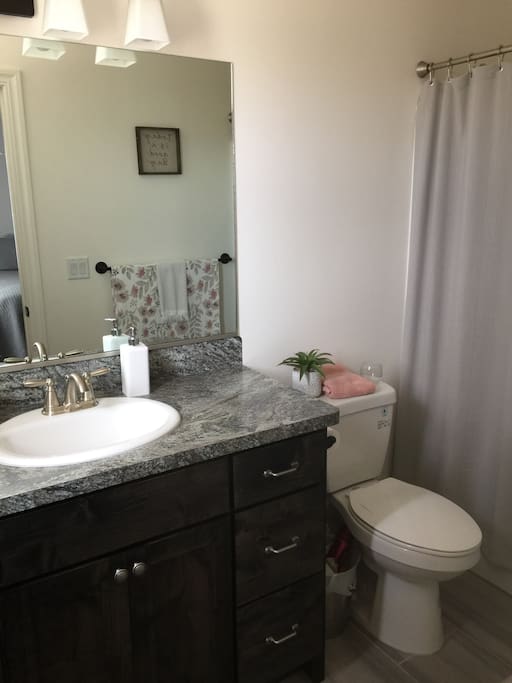 Master Bath attached to bedroom