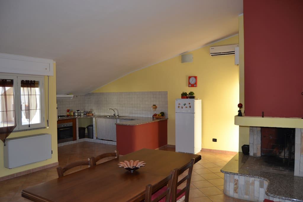 Salone lato cucina