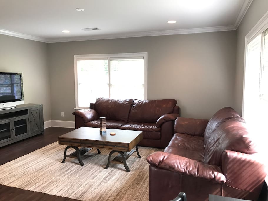 Living area with games and Amazon Firestick. Complimentary Netflix.