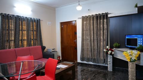 Fully Furnished 2 BHK,Luxury at a affordable cost