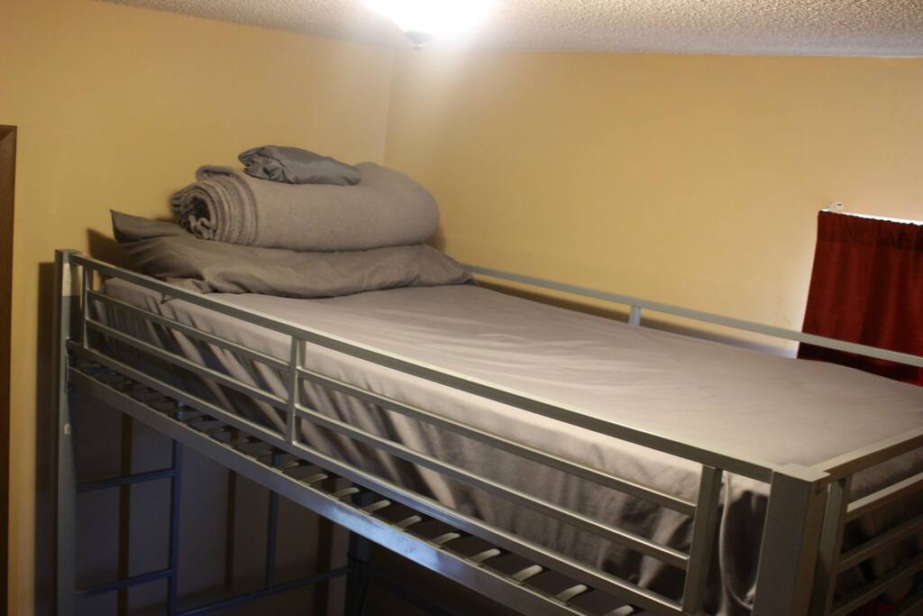 Top bunk!