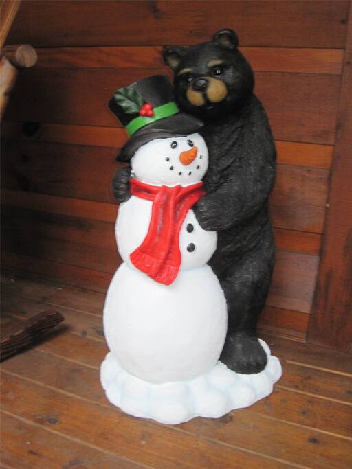 Ted the bear says welcome!