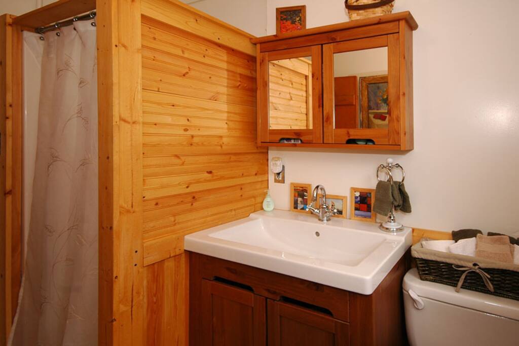 Bathroom with Stall Shower