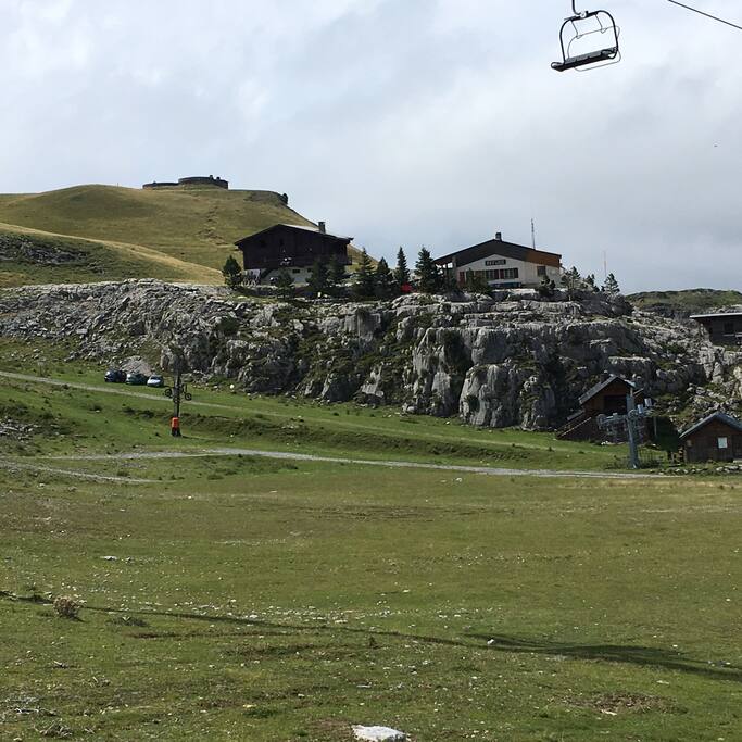 Le chalet en août !