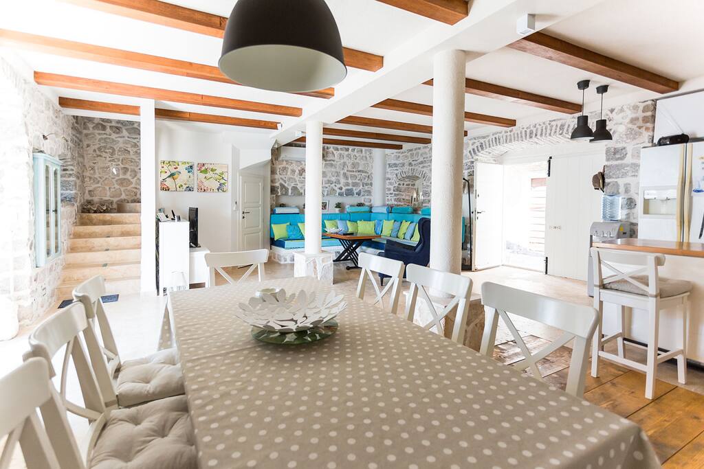 Dinning area on the ground floor