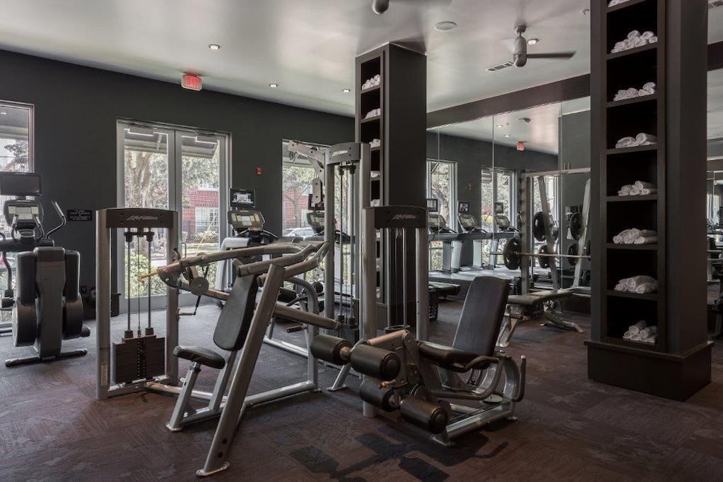 24 hr. state of the art fitness center