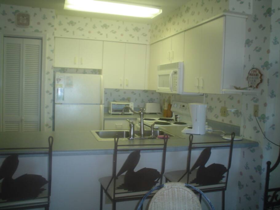 Kitchen, has everything but the food!