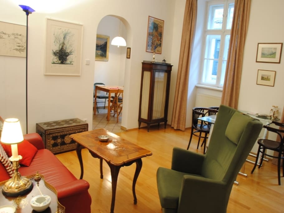 Living and dining space