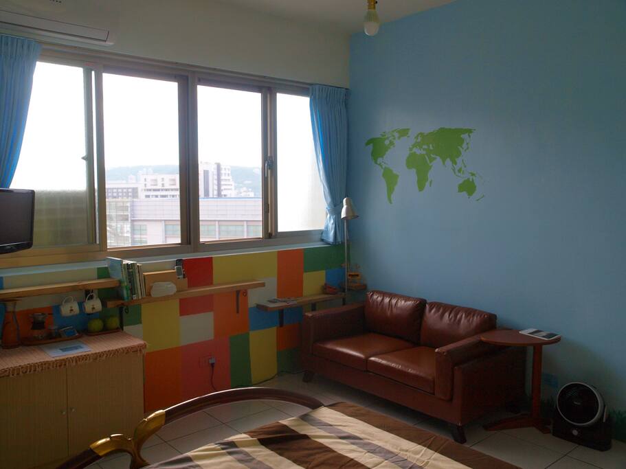 室內全景(早上)
The room(morning)