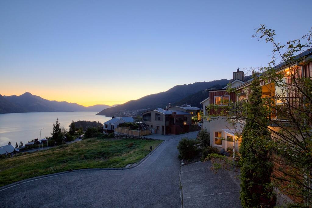 Incredible lake and mountain views