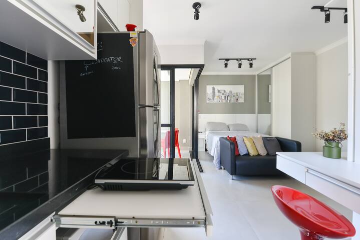 5 ★ Brand new studio in the heart of  Vila Olímpia