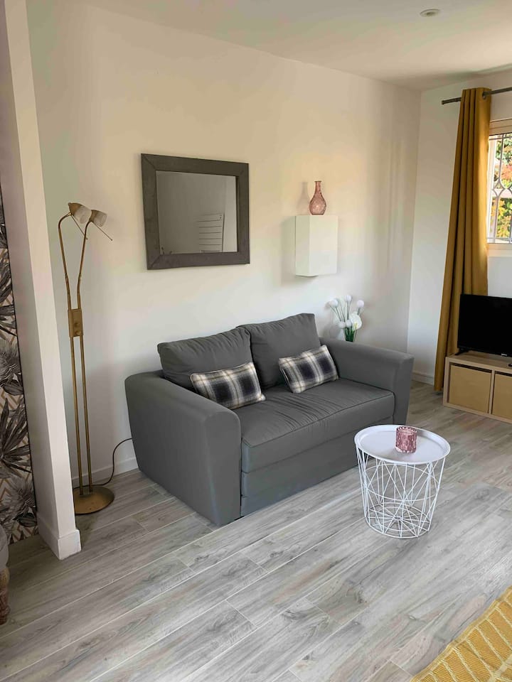 Petit  F2 De 40 M.paisible Au Coeur D’une Villa. - Cannes