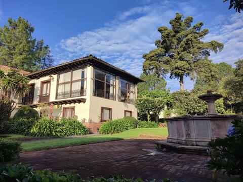 Beautiful house with beautiful central gardens