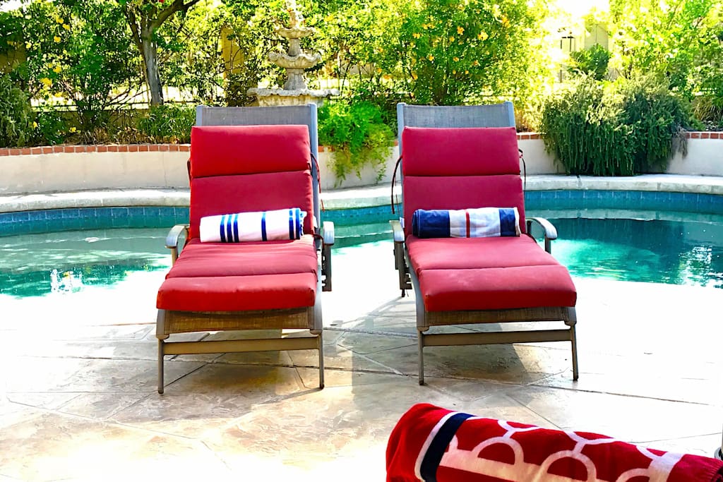 Lounge in luxury by your private pool