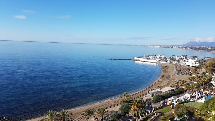 Pleno centro y en primera linea de playa