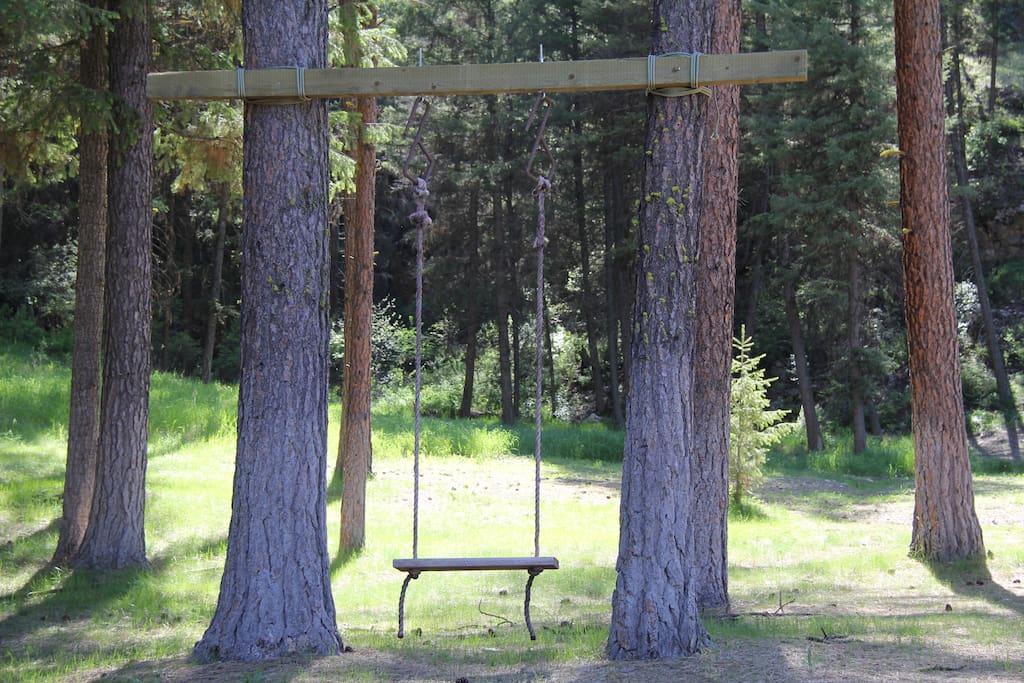 Even adults love this swing!