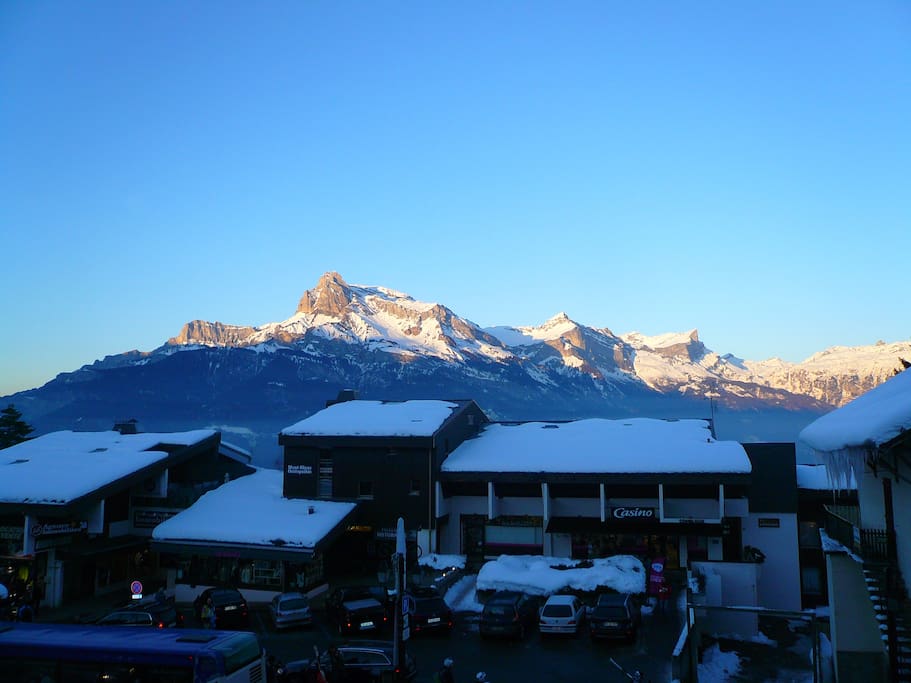 Vue depuis le balcon