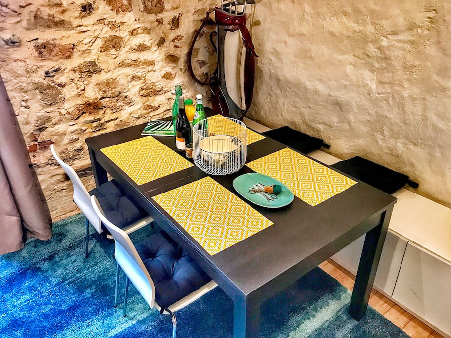 Dinning area for four