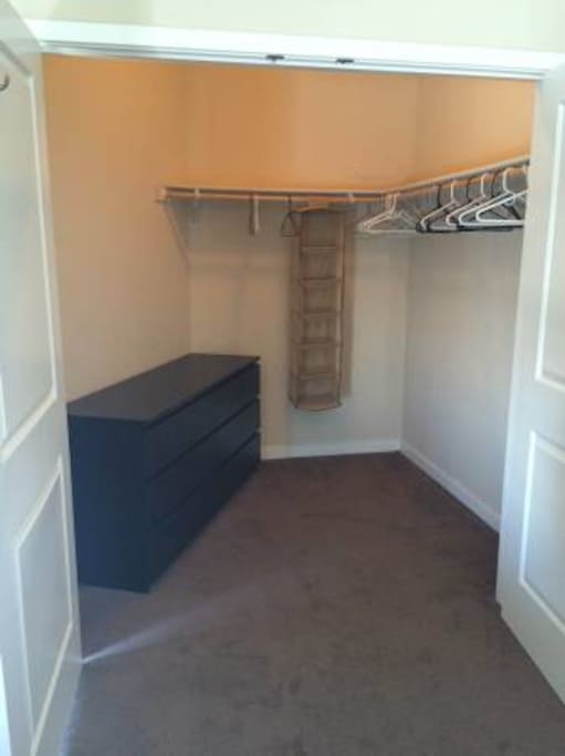 Huge walk-in closet