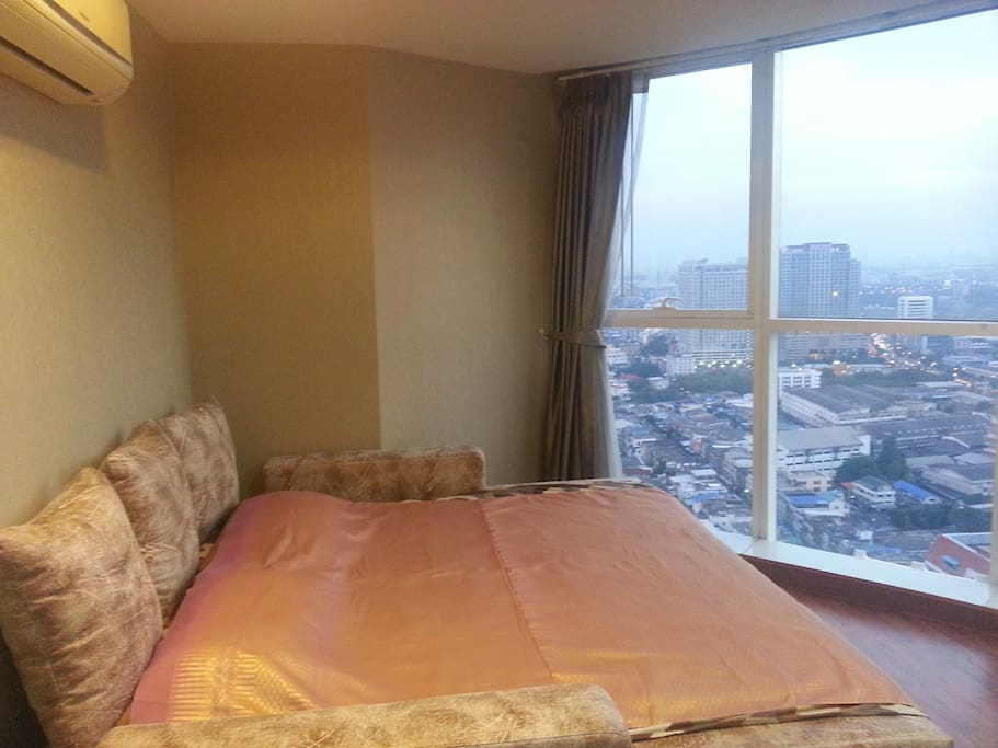 Second Bedroom facing the west towards the city