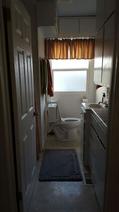 Upstairs shared bathroom/shower
