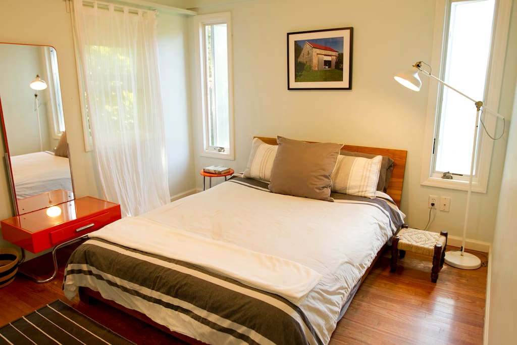 Master Queen Bedroom with attached bathroom