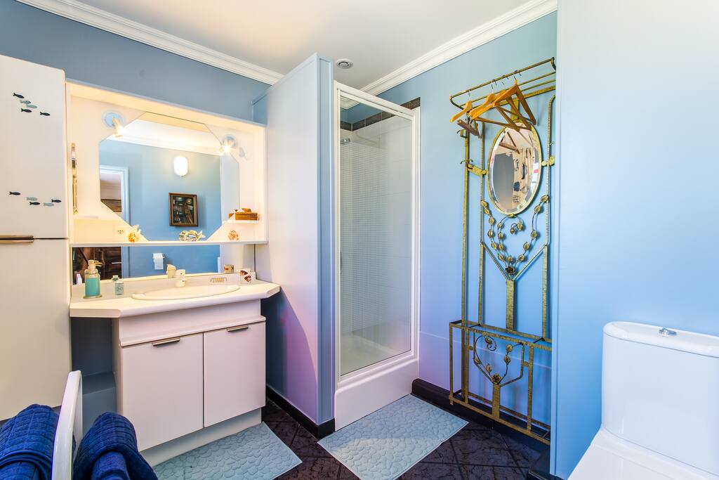 Salle d'eau - Chambre du Capitaine