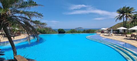 Apt by the sea in Camboinhas (2 suites and view)