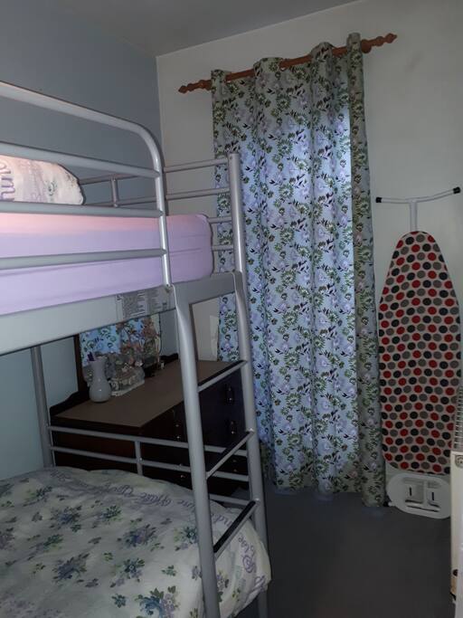 inside room with drawers