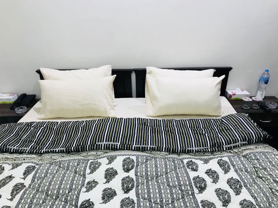 Double Bed with Balcony & Bathroom