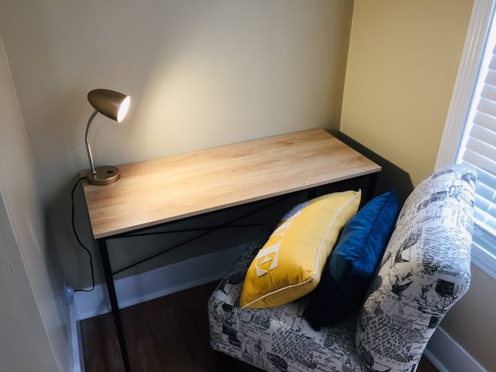 Espacio de trabajo para viajes de negocios 