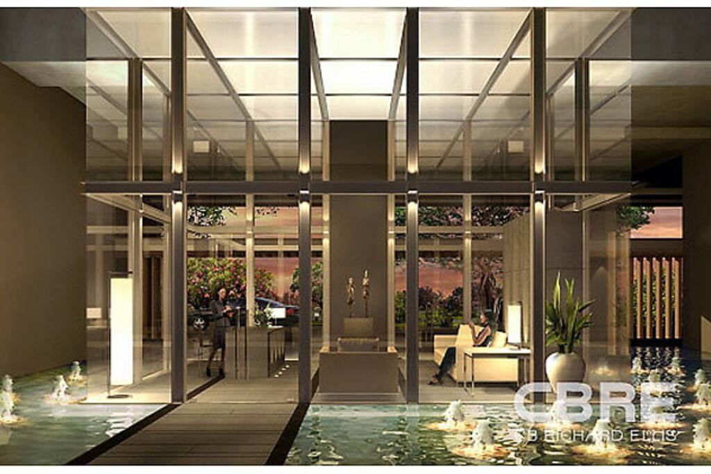 Main lobby & 24 hour concierge