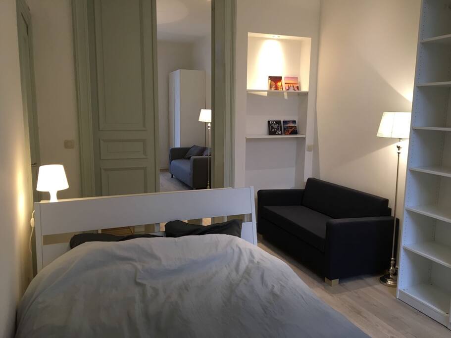 bedroom - garden