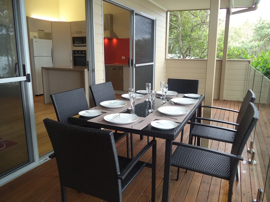 Front verandah off Lounge-Kitchen