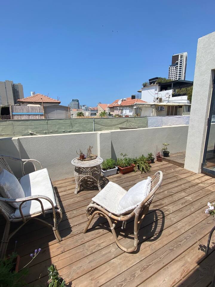 One of a kind condo in pictorial neve tzedek Condominiums for Rent in