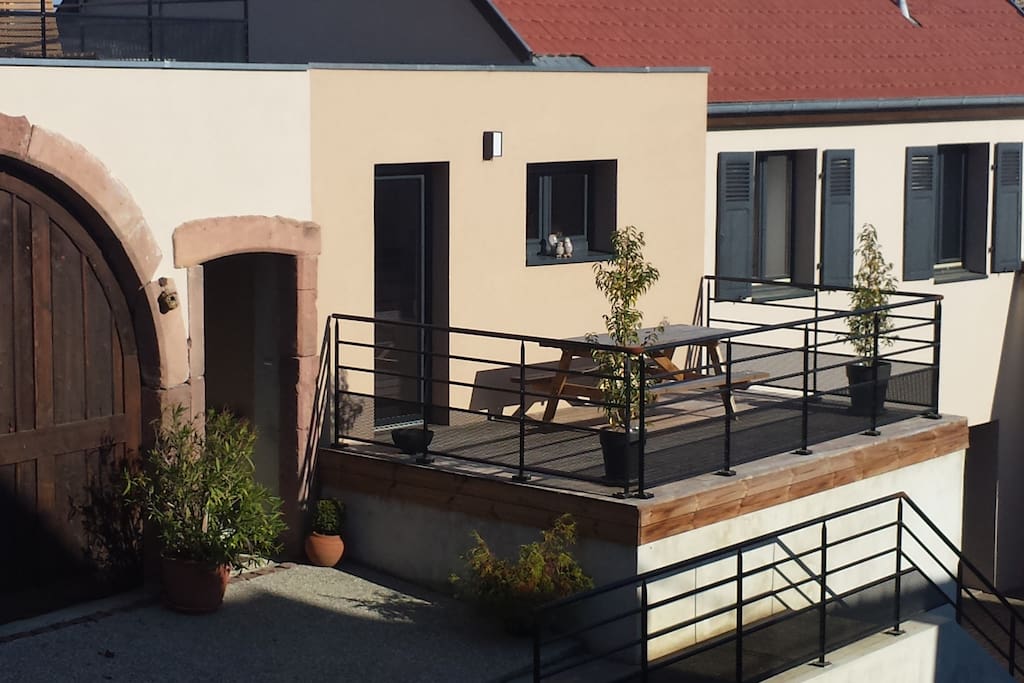 Terrasse sud