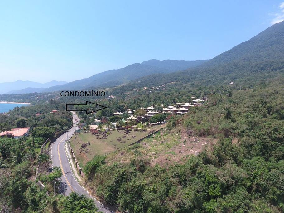 vista panorâmica do condomínio