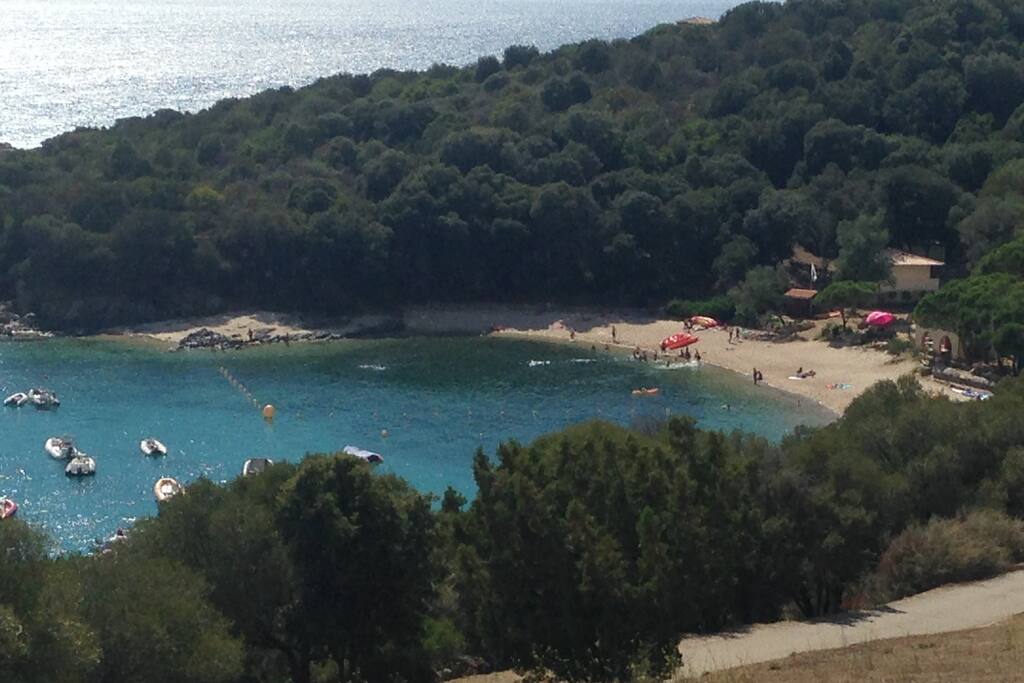 Plage le la propriété