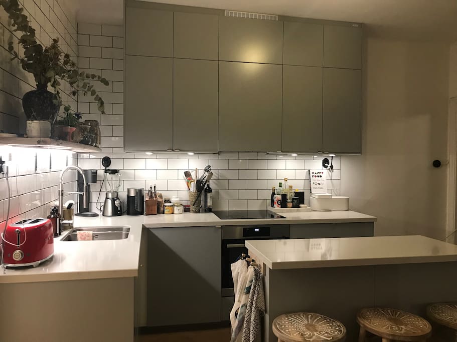 Newly renovated kitchen