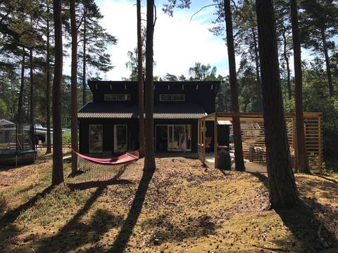 Perfect house in Mellbystrand. Great for kids.