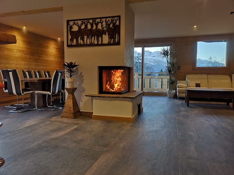 Terraced chalet 190 m2 in Saint-Gervais-les-Bains