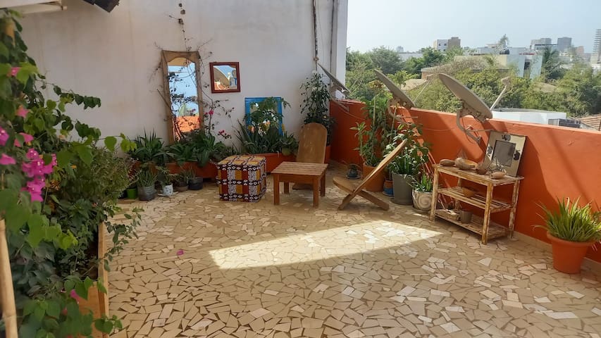 Entire home with 1 bedrooms in Dakar - Belle vue sur l'océan