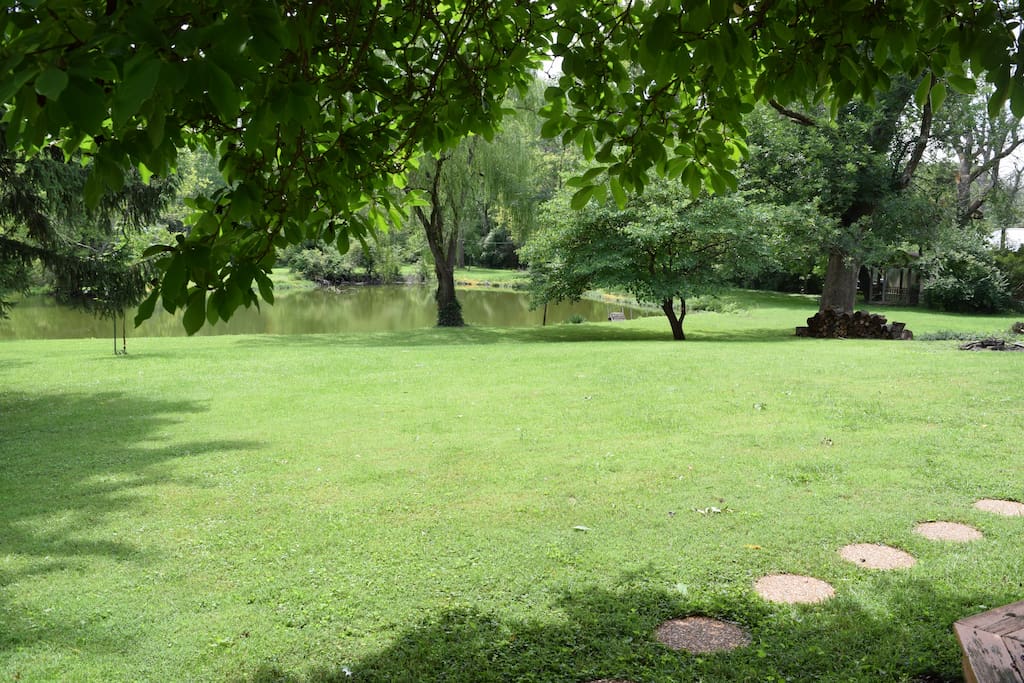 Lake view as you enter the back