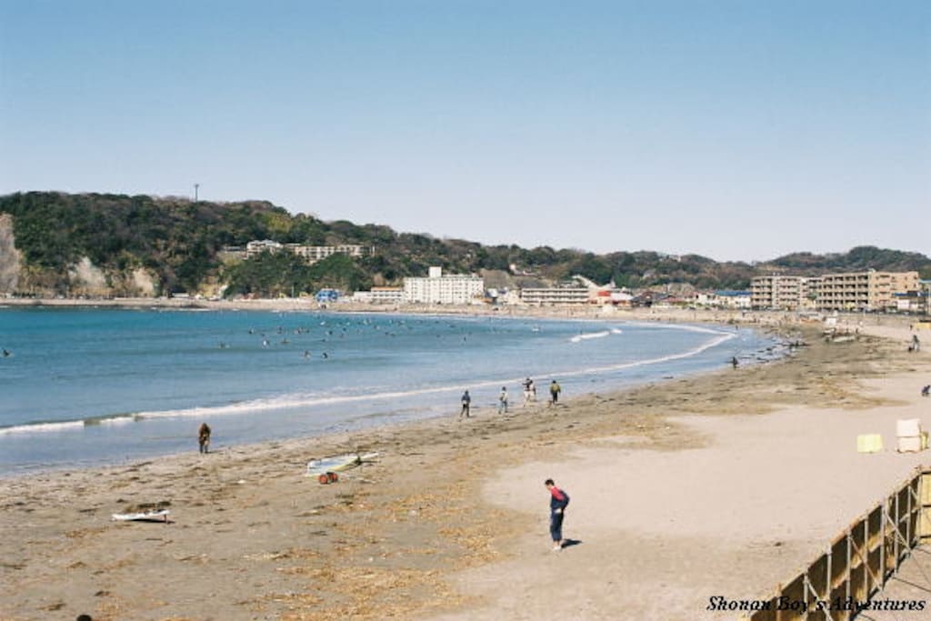 1 min walk to Zushi Beach