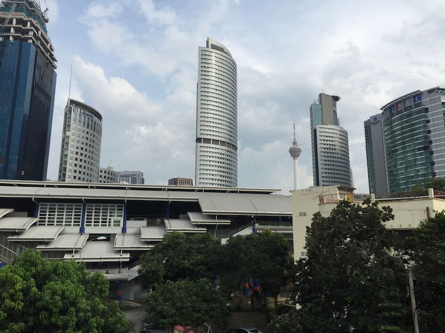 Sultan Ismail LRT Station just beside our Building