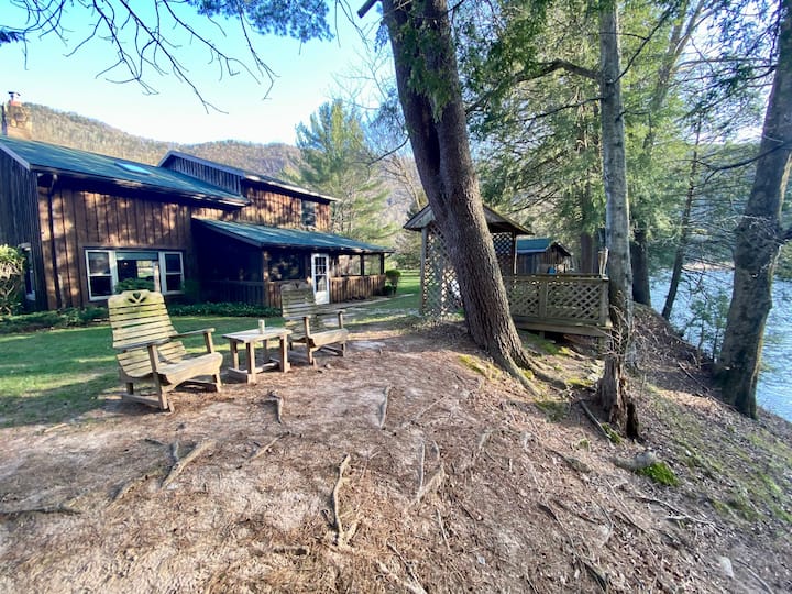 The Vortex cabin Loyalsock creek, Sullivan Co. Cabins for Rent in