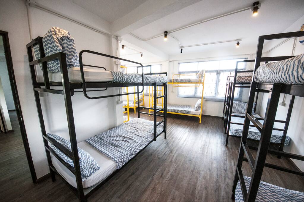 Mixed Dorm (7 bunk)-Spacious