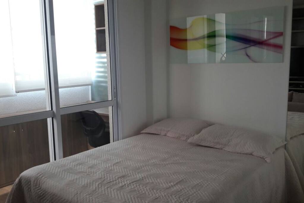 cama área do quarto